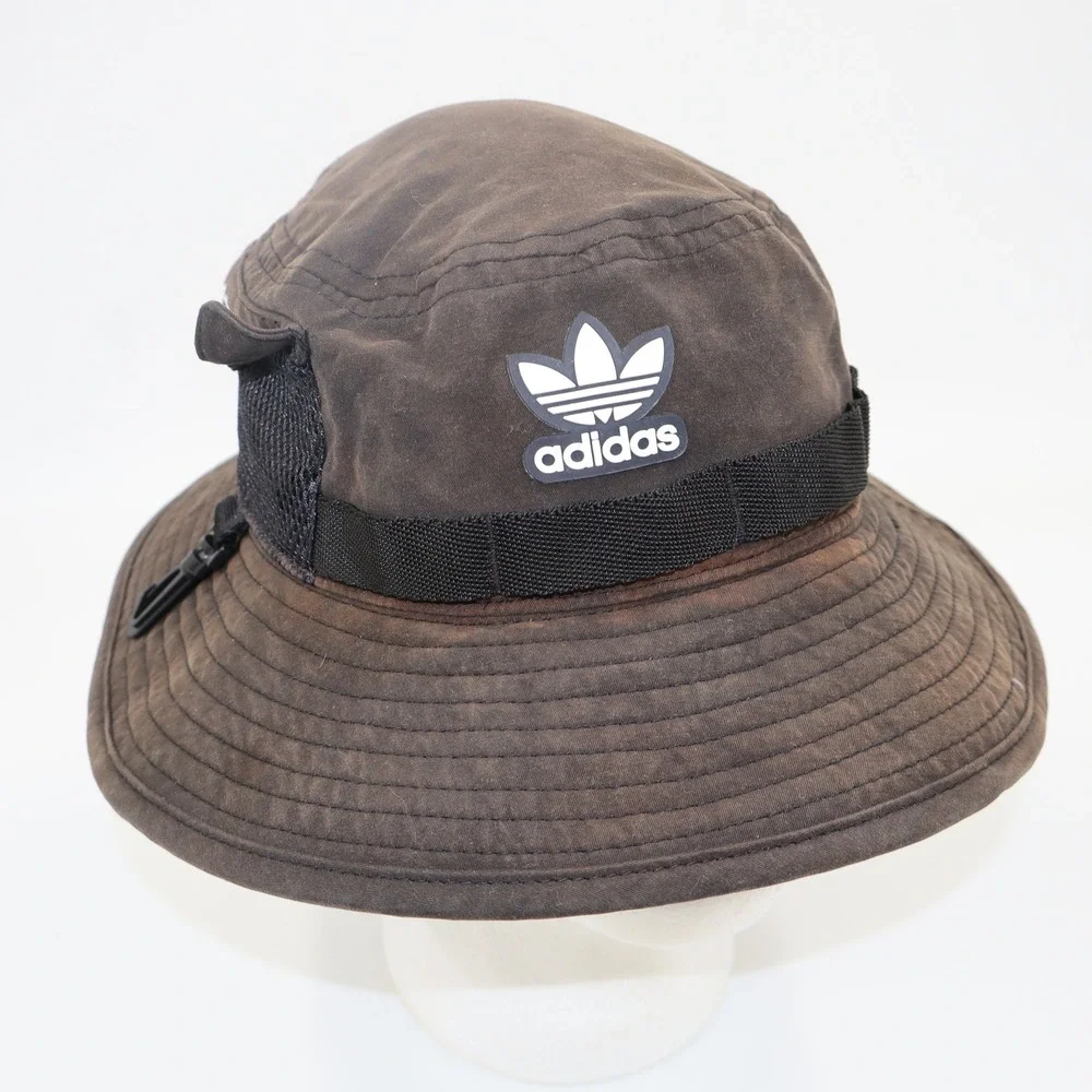 Adidas‎ Originals Boonie Bucket Hat Faded Black Brown Utility Gorpcore OSFA